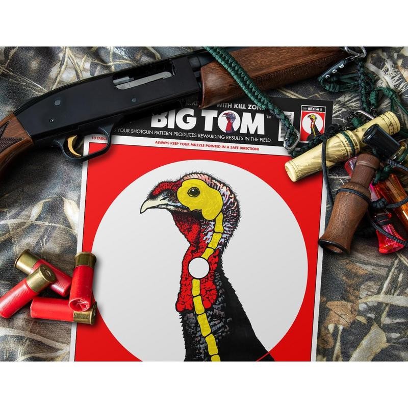 Big Tom Life-Size Turkey 12.5x19 Inch Ultra Bright Realistic Paper