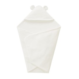 Miki House Hot Bisquets 75-6009-492 Afghan Boys Girls Baby Children's Clothes, White, One Size Fits All