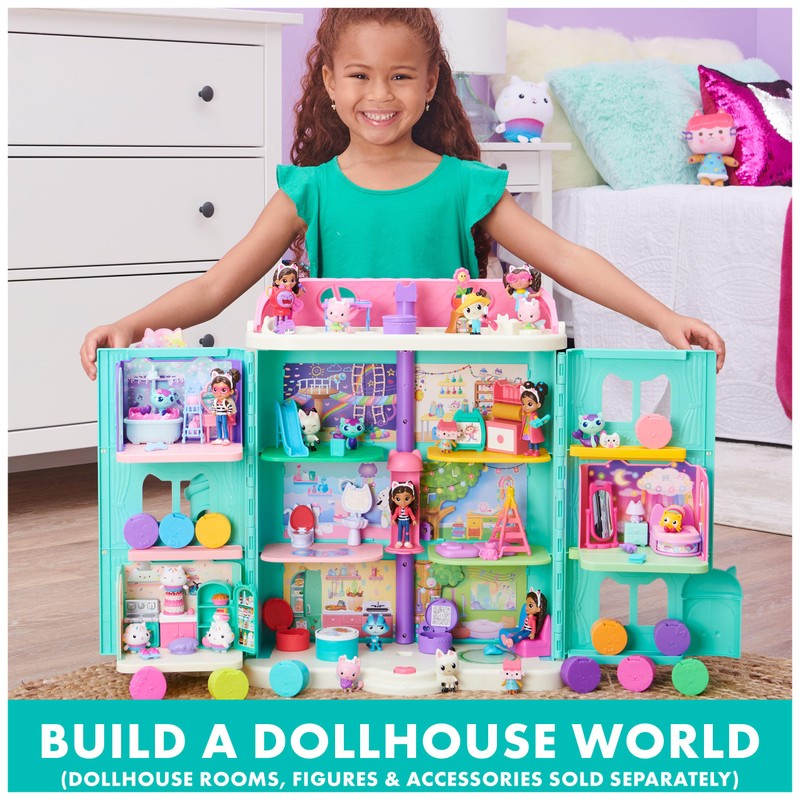Gabby’s Dollhouse, Bakey with Cakey Kitchen with Figure and 3