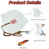 EAU63503706 (OEM) Refrigerator Evaporator Fan Motor for LG Refrigerator. DC12V