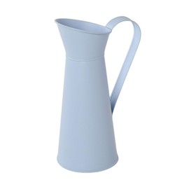 CLSSLVVBN Tall Metal Vase for Flowers Classic Iron Flower Bucket Iron Flower Bucket Metal Jug Vase Tall Floor Jugs for Tall, E