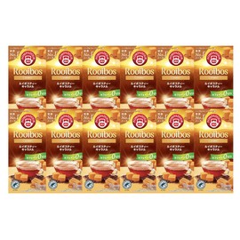 Pompadour Rooibos Tea Caramel 10 Tea Bags x 12 Sets
