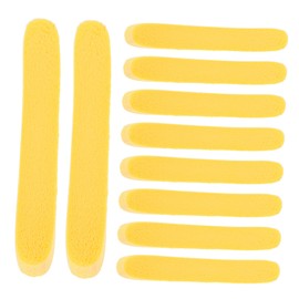 FRCOLOR 50pcs Yellow Compressed Facial Sponges for Gentle Cleansing Exfoliating and Makeup Removal Portable Spa Sponges for Skin Care and Travel Essentials