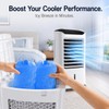 4 Pcs Slim Ice Packs for Lunch Boxes & Coolers,