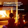 Rutland Creosote Remover, Fireplace, Wood Stove & Chimney Cleaner, 2