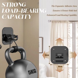 No Drill Curtain Rods for Windows – Renter Friendly, Self-Adhesive Curtain Rod Holder Easy Install, Adjustable Brackets, Supports Up to 20 Pounds, Perfect for Kitchen, Bedroom, and Bathroom