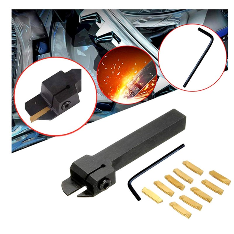 Lathe Parting Tool, Lathe Turning Tool Holder Carbide Turning Tools