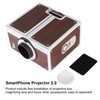 Mini DIY Smartphone Projector, 8x Magnification, Portable Home Cinema Mobile