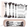 MAANGE 12PCS Brochas para Maquillaje de Doble Punta Profesional Premium,