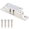 MS Beschläge Double Ball Catch Brass - Furniture Lock Adjustable