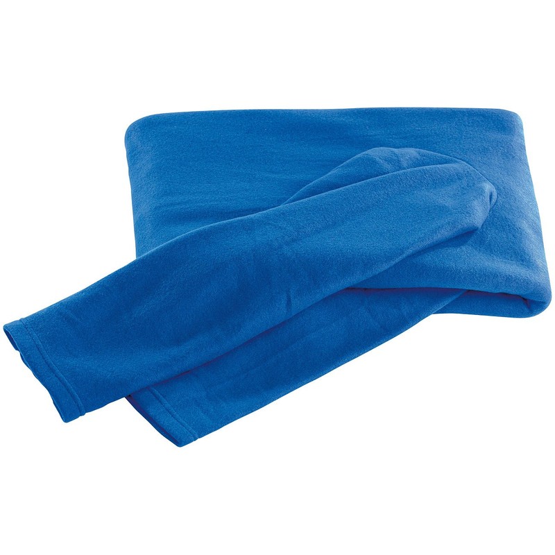 PEARL Fleece Blanket with Sleeves (Blue)