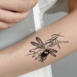 포인트 타투 스티커 레터링 쇄골 감성 패션 타투 스티커 방수 [Q 타입] Point Tattoo Sticker Lettering Clavicle Sensation Fashion Tattoo Sticker Waterproof [Q Type]