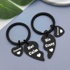 Funny Anniversary Keyring Couple Keyring Her Calm His Crazy Keyring