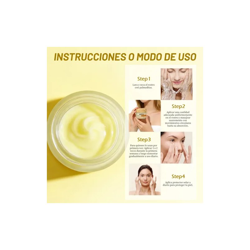 Crema Facial Antiarrugas Con Retinol 0.3 100ml Día Y Noche