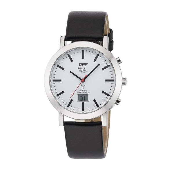 ETT Eco Tech Time Radio Solar Men's Analogue Watch with