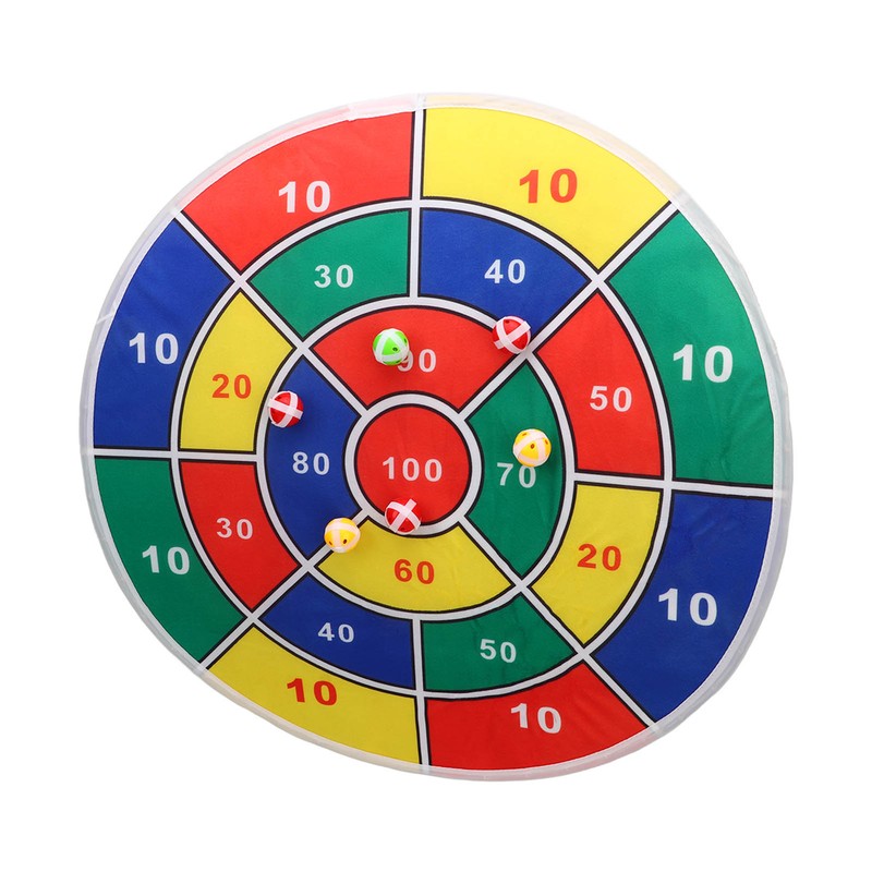 Sticky Ball Board Foldable Dart Board with LED 8 Mode