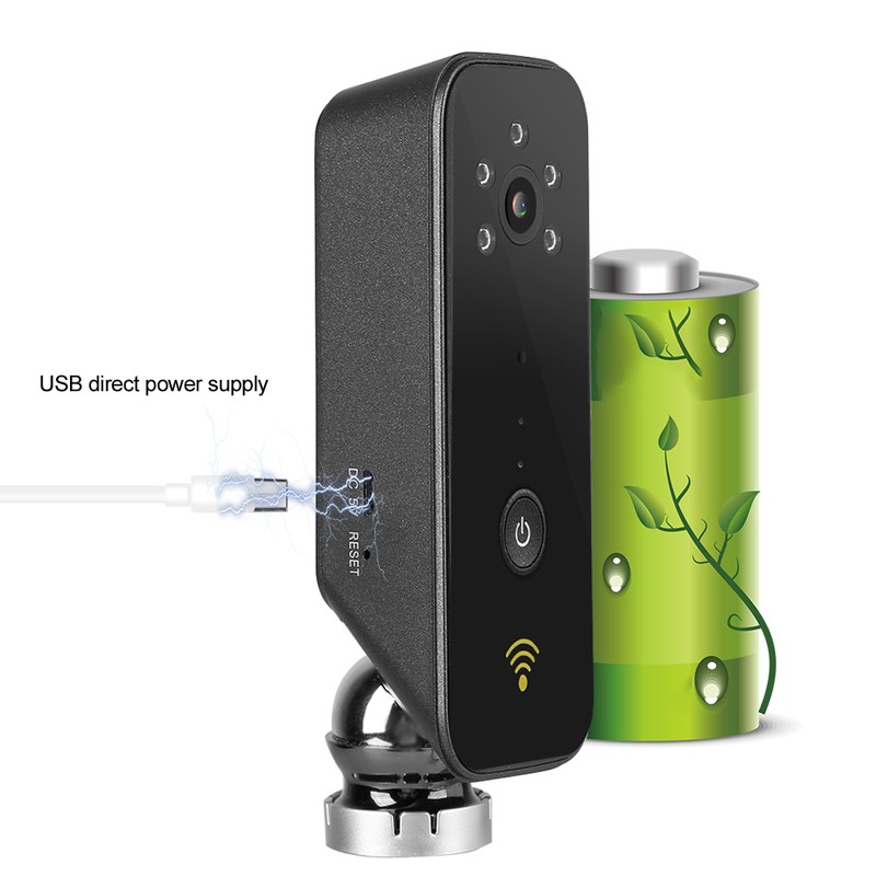 Mini 1080P Wifi Wide Angle P2P Ir cUT night Vision