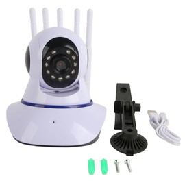 Home Security Camera Wireless WiFi HD 1080P 360 Degree Night Vision Two Way Voice Surveillance Camera for Home Indoor