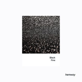 Glitter for Resin Black Metallic Crystals for Epoxy Craft Flakes Tumblers Wax Melt 500g / 17.06oz