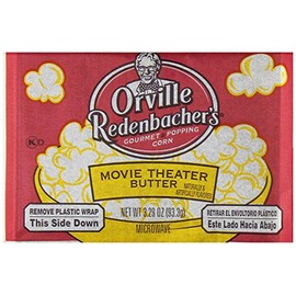Orville Redenbacher's Microwave Popcorn, Movie Theater Butter Flavor, 3.29 oz., 24-Count