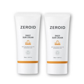 Kolmar Korea Co., Ltd. Zeroid Daily Sun Cream 50ml x 2 / 제로이드 데일리 선크림 50ml 2개