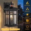 Brilvibera Outdoor Wall Light Motion Sensor - Updated Dusk to