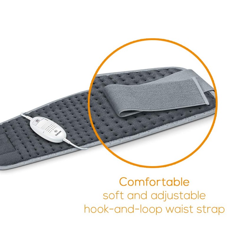 Beurer HK49 Cosy Abdominal and Back Heat Pad | Wrap-Around