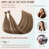 Benehair Nano Ring Hair Extensions Real Human Invisible Remy Straight