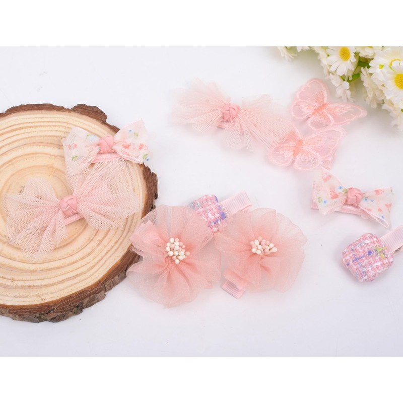 Bianhuan Baby Hair Clips, Set of 10