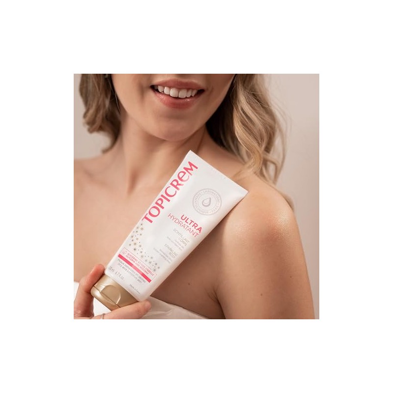 Topicrem Leche Corporal Ultra- hidratante Efecto Brillante - 200 ml