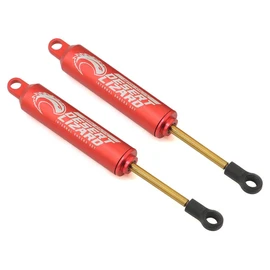 Yeah Racing 100mm Desert Lizard Two Stage Internal Shock Pair Red for Crawler
