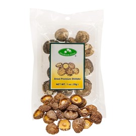 Mushroom House (MUSI1) Dried Shiitake Mushrooms, 1 Ounce