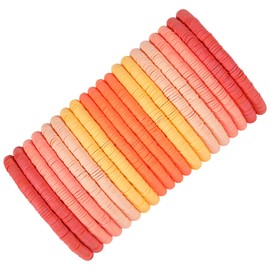 LEGENTLISUR 20 PCS Friendship Bracelets Kit Boho Surfer Heishi Bracelet Set Preppy Clay Bead Bracelets Cute y2k Stackable Beaded Stretch Bracelets Summer Beach Stretch Bracelets for Women, Inches,