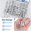 Waltool 312Pcs M2.5 M3 M4 M5 M6 M8 × 10mm