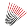 10Pcs Needle File Set- Hardened Alloy Steel, Mini Set Includes