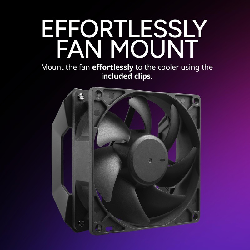 Cooler Master Hyper 411 Nano CPU Air Cooler, SickleFlow 92