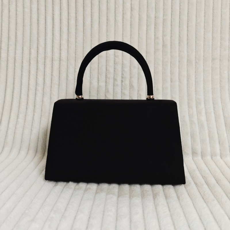 fi9 Ladies Retro Suede Wedding Party Prom Evening Clutch Handbag,