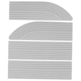 FRCOLOR 1 Set Household Slope Ramp for Sweeping Durable Entry Mat for Easy Cleaning Non Deformable Design Suitable for Wheelchairs and Cars Grey Color