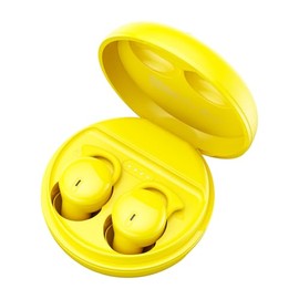 Hulaed Invisible Sleep Headphones,Sleep Earbuds for Side Sleepers,Comfortable Noise Blocking Sleeping Earbuds,Bluetooth 5.3 Wireless Open Ear Headphones for Sleeping,Driving,Cycling - Yellow 3