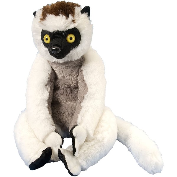Wild Republic Sifaka Plush, Stuffed Animal, Plush Toy, Gifts for Kids, Cuddlekins 12 Inches
