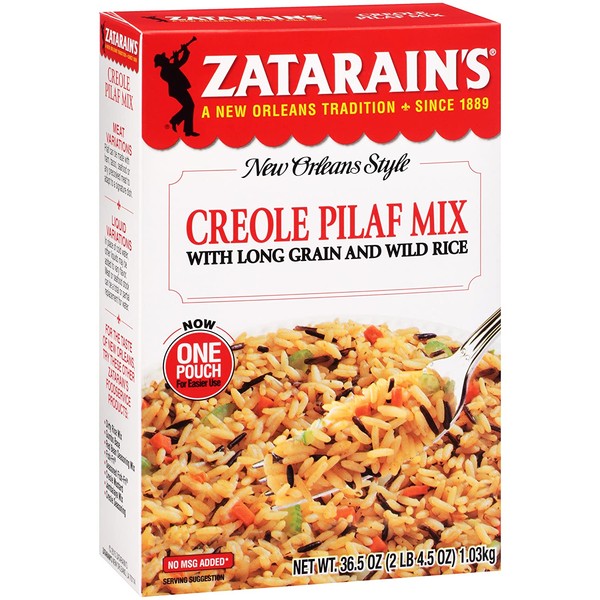 Zatarain's Foodservice Creole Pilaf Mix, 36.5 OZ
