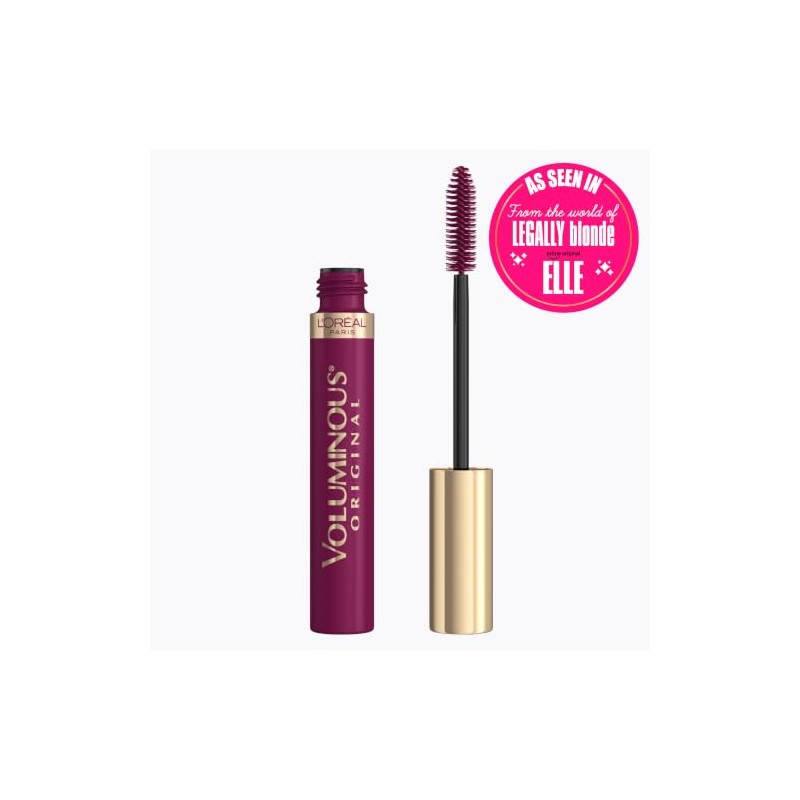 L’Oreal Paris Makeup Voluminous Original Volume Building Mascara, Deep Burgundy,
