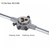 sourcing map Die Stock Handle Wrench Set, M4 x 0.5