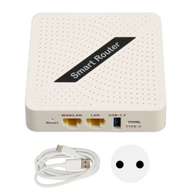 WiFi 6 Portable Router 1775Mbps Support WAN LAN Port Connecting Multiple Devices 5G Mobile WiFi Hotspot 100‑240V EU Plug