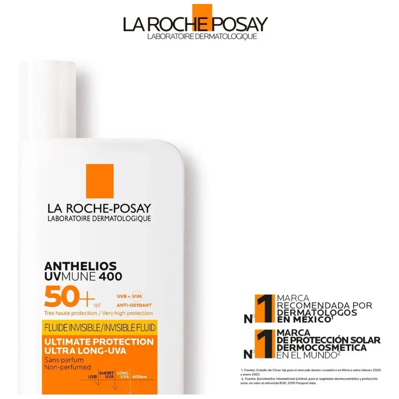 La Roche-Posay Anthelios Uv Mune 400 Fluido Invisible 50ml