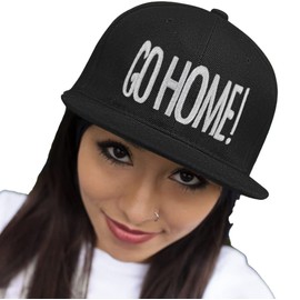 Baseball Mütze Cap Caps schwarz Snapback with Adjustable Strap BOSS LA Boy Geek