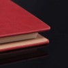 Dark Blue Vintage Leather Ring Binder Notebook, A5(17 * 23cm/6.6