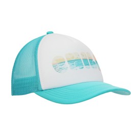 Bioworld Chill Beach Vibes White & Aqua Foam Trucker Hat