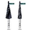 Invincible Triple Blade Step Drill, Hexagonal Drill Bit, Ultra High
