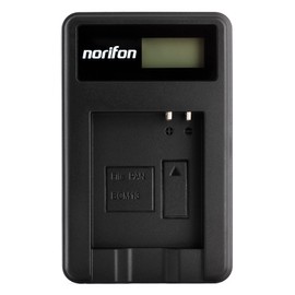 Norifon DMW-BCM13 LCD USB Charger for Panasonic DMC-TZ55, DMC-TZ60, DMC-TZ61, Lumix DMC-FT5, DMC-TS5, DMC-TZ70, DMC-ZS40, DMC-ZS50 Camera and More